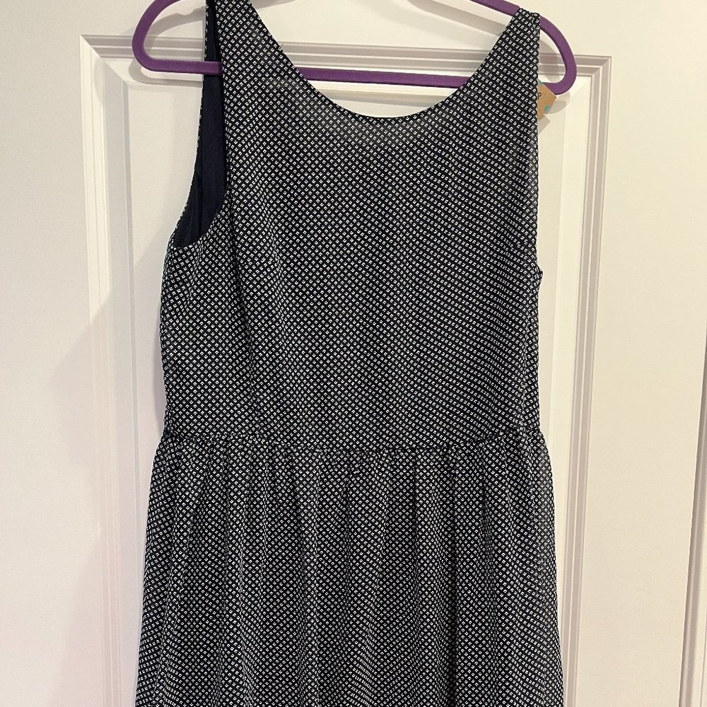 Gap Chiffon Dotted Dress Size 18